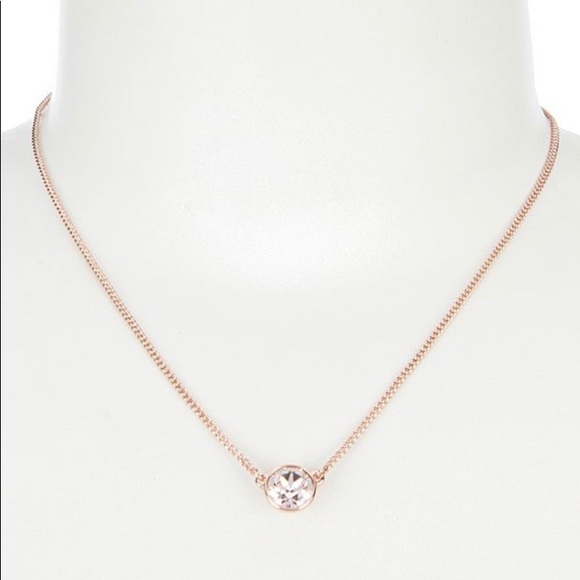Givenchy Jewelry - Givenchy Rose Gold Pendant Necklace